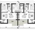 2 apartments, 1 bedroom, 1 bathroom, laundry area, kitchen, living/dining area, terrace