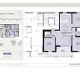 Entrance, living room/kitchen, bedroom 1, bedroom 2, toilet, terrace, balcony