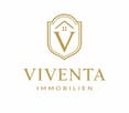 Logo for Viventa Immobilien, featuring a stylized house within a shield, with the letter V prominently displayed.