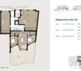 Floor plan for three units: 68.0-1 is a 3.5 room apartment, 68.0-2 and 68.0-3 are commercial/office spaces.
