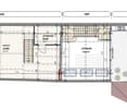 Floor plan of a roof level showing a loft space, storage areas, and a terrace.
