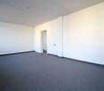 large empty room, grey carpet, white walls, ceiling