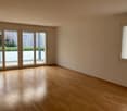 large windows, sliding glass doors, balcony, wooden floor