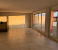 empty room, tile flooring, sliding doors, balcony