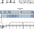 The image shows a floor plan with numbered rooms. The main entrance is indicated by an arrow labeled 'Haupteingang'. The rooms are numbered from 1 to 29.