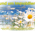 This is an advertisement for MARBEL Immobilien, a real estate company. The advertisement promotes their services, stating that they sell, engage, and motivate clients competently and successfully. It mentions that they are the real estate agent in the reg