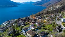 Aussicht Richtung Italien / Vue vers l'Italie / View towards Italy / Vista verso l'Italia
