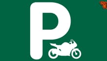 Place de parc moto