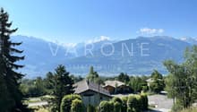 Panorama sur le Val d'Hérens