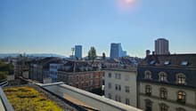 Aussicht von der Dachterrasse