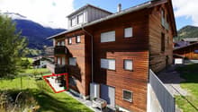 Aussenansicht Nord-Ost mit Markierung