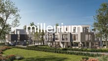 photo de maisons modernes dans le projet / picture of modern houses in the project