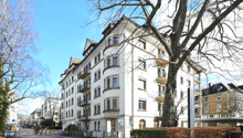 large white building with many balconies