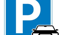 Parking Sign Flat Style