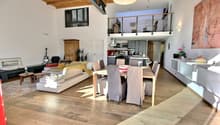 Sejour et cuisine ouverte