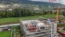 photo de l'avancement de la construction (début septembre 2026)