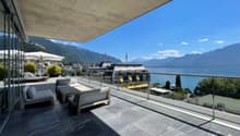 GRANDE TERRASSE DE LA FACADE SUD AVEC VUE PANORAMIQUE IMPRENABLE