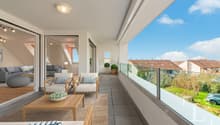 Home staging (meubles uniquement!) : Balcon Ouest / Home staging (furniture only!) : West balcony