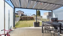 / Terrasse couvert avec jardin privatif