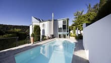 Aussenbereich mit Pool