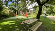 Innenhof mit Kinderspielplatz