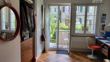 Zimmer mit eigenem Balkon und Gartensitzplatz