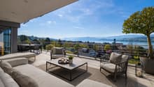 Terrasse und Ausblick