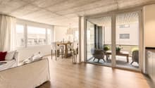 Wohnen / Essen mit Loggia