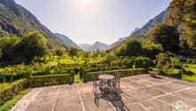 Terrasse mit Blick zum Tödi