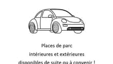 Place de parc extérieure