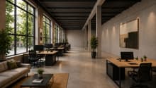 Visualisierung Büro