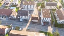 Luftaufnahme "Zentrum Riburg"