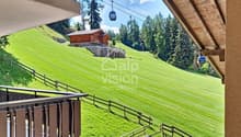 Loggia vue pistes 4 Vallées