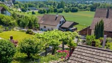Grandiose Aussicht Hoch