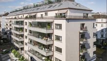 Gebäude mit Aufstockung