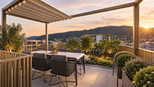Visualisierung Dachterrasse