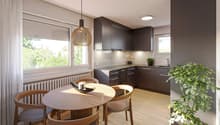 Visu: Küche 3.5-Zimmerwohnung