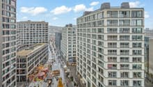 Aussicht auf die Europaallee