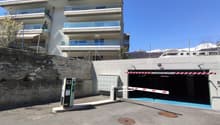 Entrée parking souterrain - Rte de Sion 38