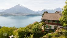 Chalet Ansicht an wunderbarer Lage in Sigriswil