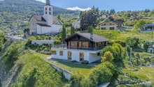 Aussenbereich | Ansicht Chalet und Garten