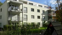 Rückansicht der Liegenschaft Burggartenstrasse 34, Pratteln