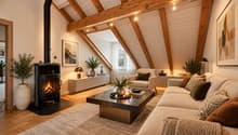 so könnte es sein: Wohnzimmer gestaged