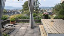 Dachterrasse / Roof terrace