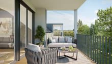 Visualisierung Balkon