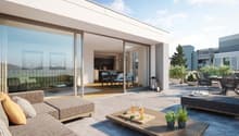Visualisierung Terrasse Attika