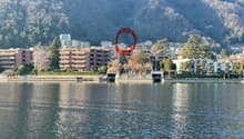 vista dal lago