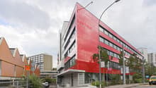 Ansicht, Haupteingang Nord-Ost