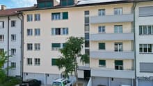 Ansicht mit Hauseingang Südost
