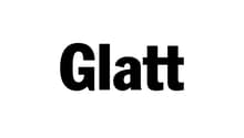 The word 'Glatt' is displayed in all capital letters with a modern font and black color.
